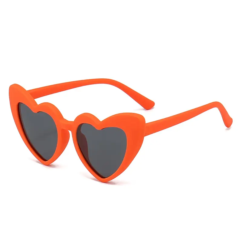 Pink Heart Polarized Sunglasses for Men Women - Image 3