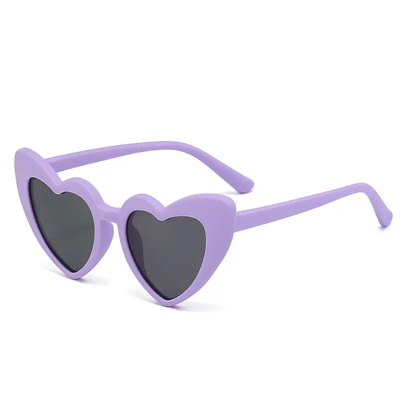 Pink Heart Polarized Sunglasses for Men Women - Image 8