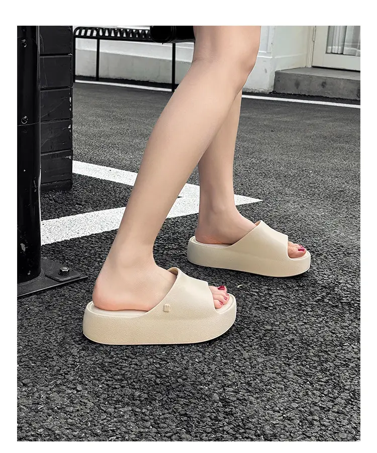 Thick-soles Slippers Women's Korean-style Instagram Fashionable Outdoor Fashionable Slim-shaped EVA Soft-soles Flat-soles Sandals for Comfortable — feature 27