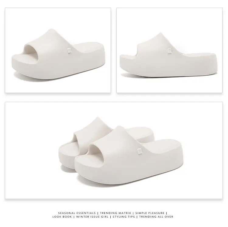 Thick-soles Slippers Women's Korean-style Instagram Fashionable Outdoor Fashionable Slim-shaped EVA Soft-soles Flat-soles Sandals for Comfortable — feature 41