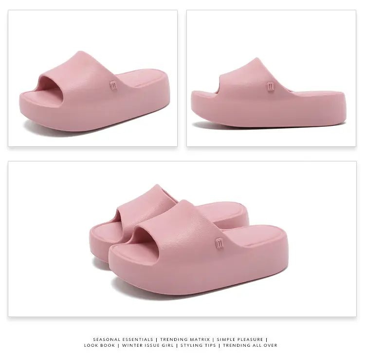 Thick-soles Slippers Women's Korean-style Instagram Fashionable Outdoor Fashionable Slim-shaped EVA Soft-soles Flat-soles Sandals for Comfortable — feature 42