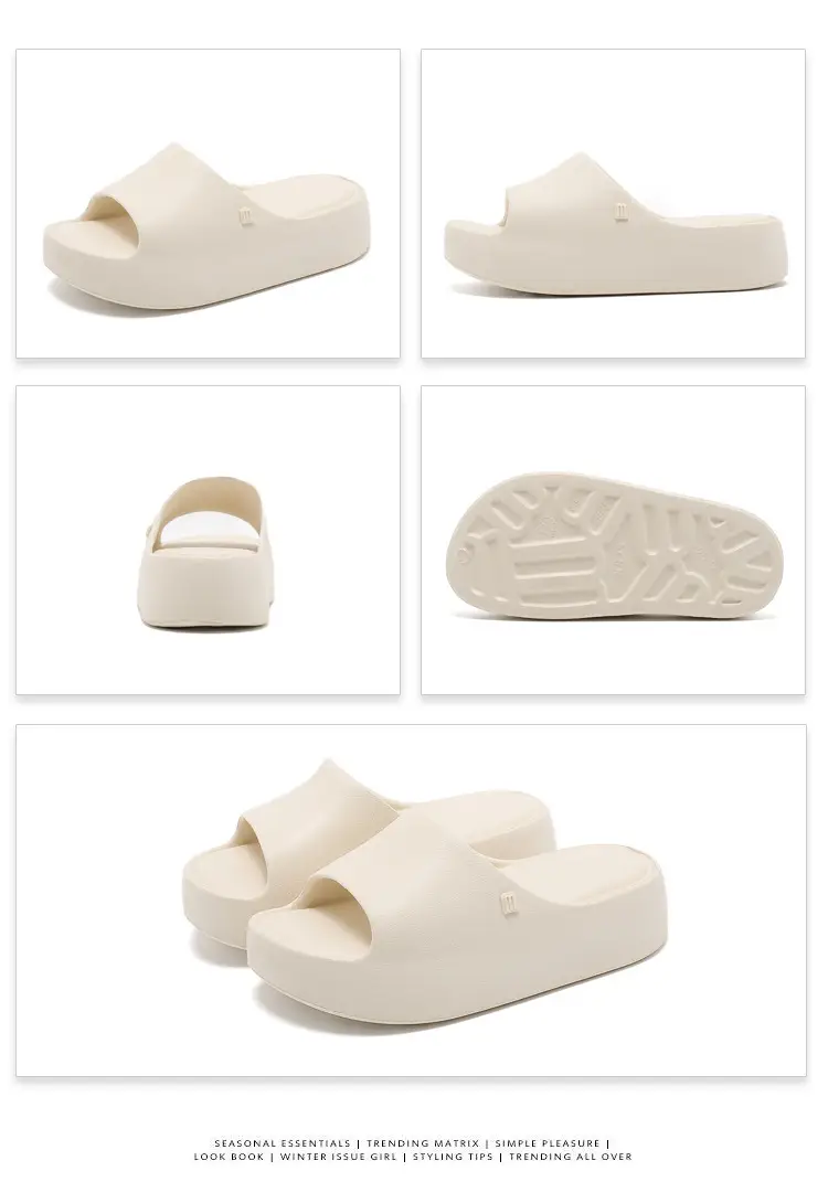 Thick-soles Slippers Women's Korean-style Instagram Fashionable Outdoor Fashionable Slim-shaped EVA Soft-soles Flat-soles Sandals for Comfortable — feature 43