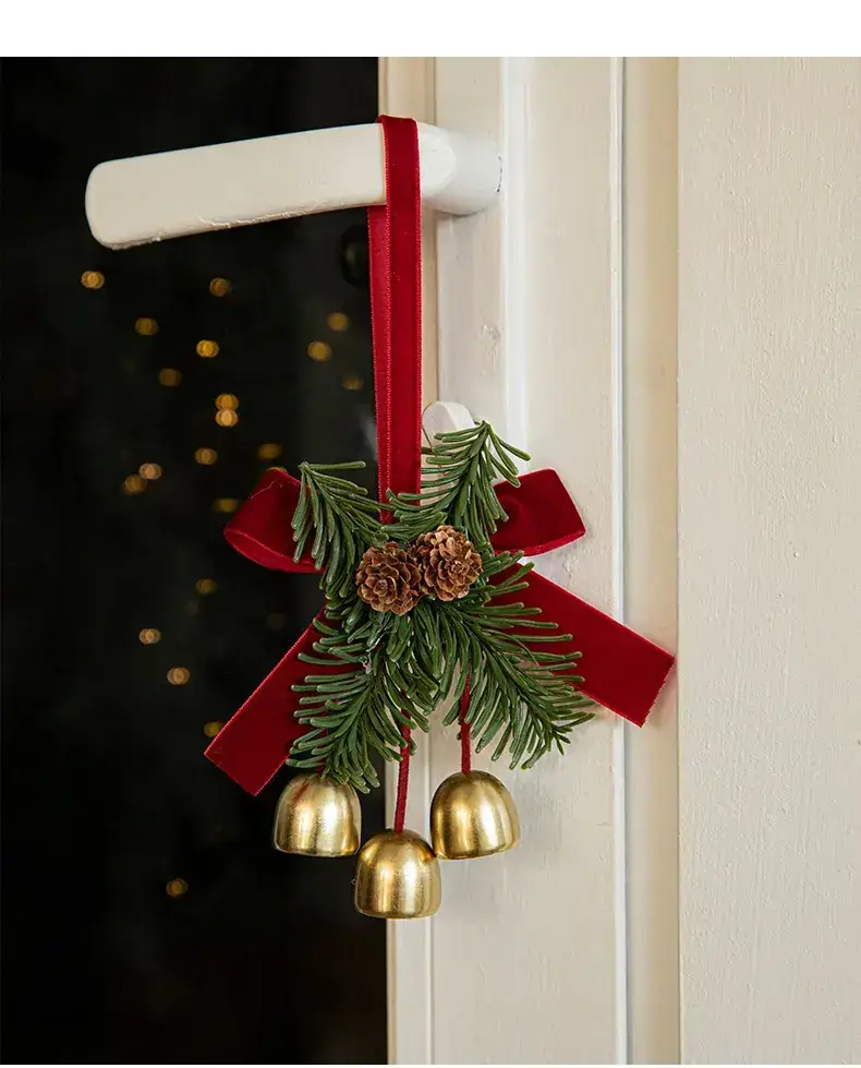 Golden Christmas Bell Decor for Tree and Home — feature 3