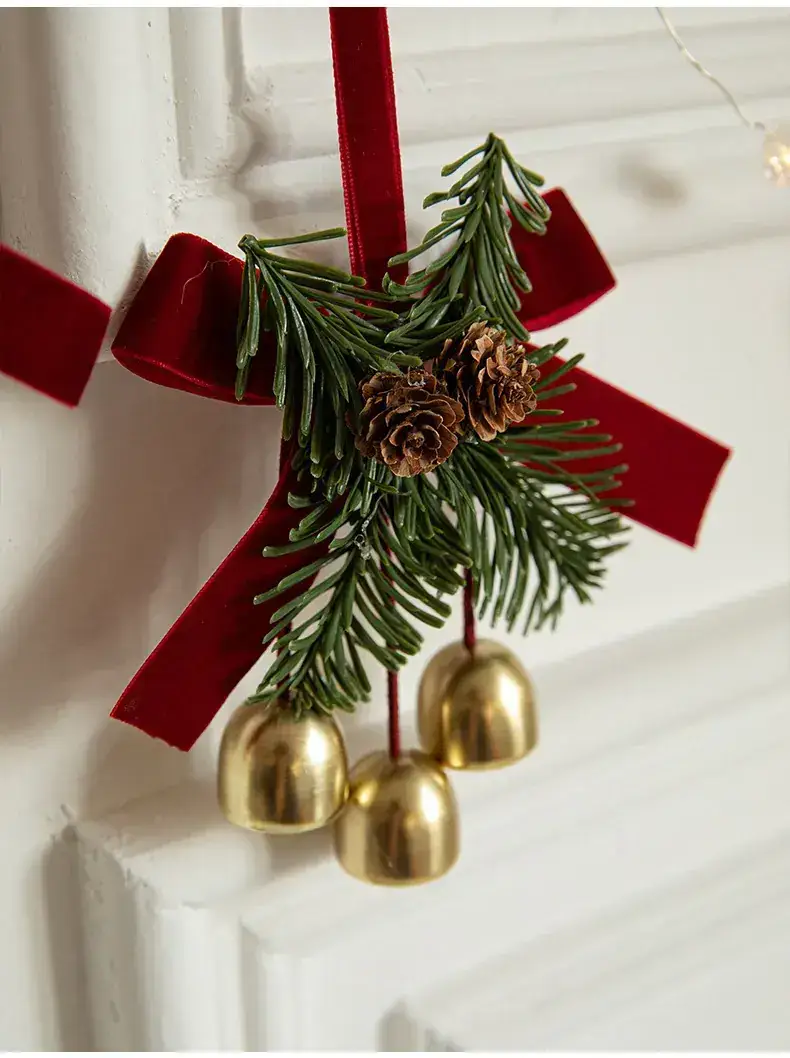 Golden Christmas Bell Decor for Tree and Home — feature 6