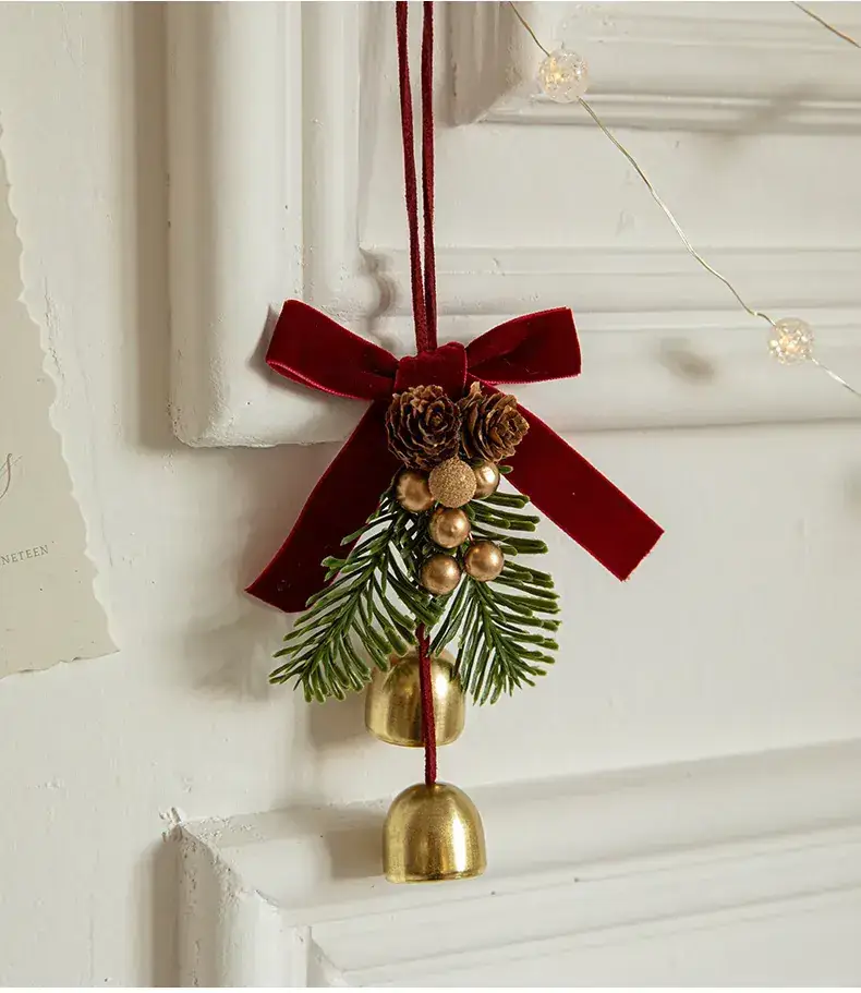 Golden Christmas Bell Decor for Tree and Home — feature 8