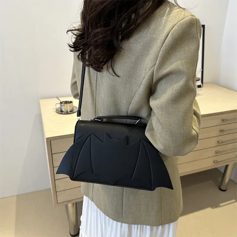 Women's Portable Halloween Shoulder Bag Tan 2024