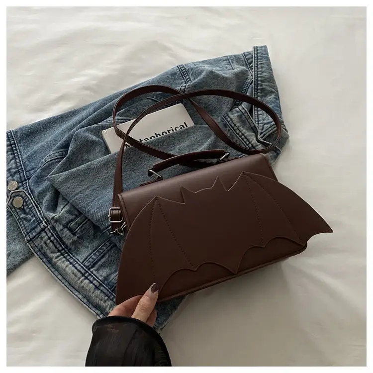 Women's Portable Halloween Shoulder Bag Tan 2024 — feature 31
