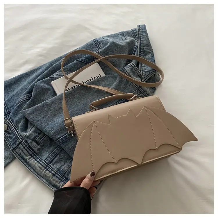 Women's Portable Halloween Shoulder Bag Tan 2024 — feature 35