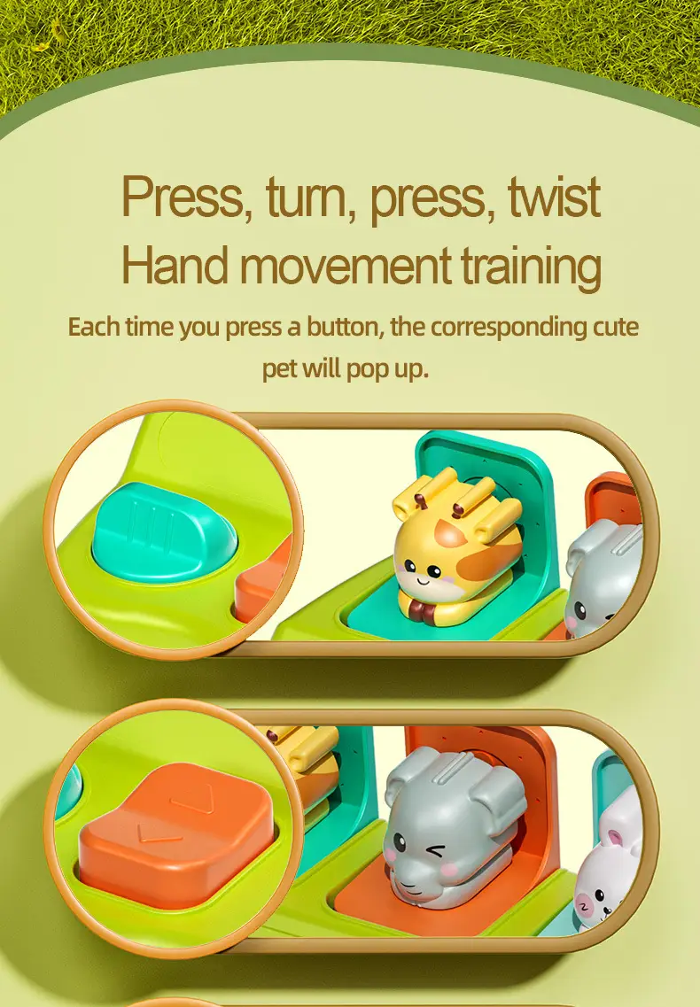 Kids Animal Switch Box Toy for Early Learning — feature 10