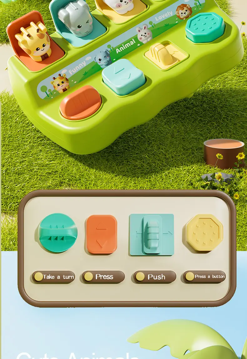 Kids Animal Switch Box Toy for Early Learning — feature 7