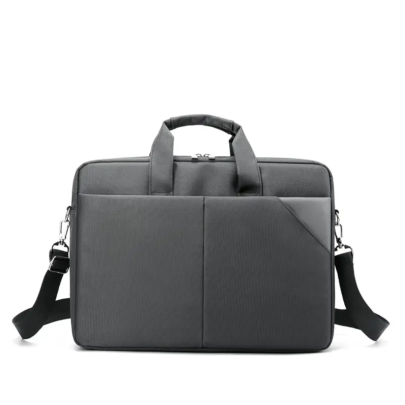 Men's Navy Blue Nylon Business Bag Shoulder Crossbody - Image 2