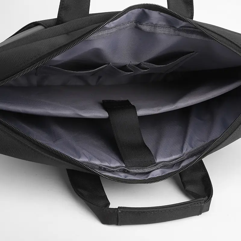 Men's Navy Blue Nylon Business Bag Shoulder Crossbody — feature 12