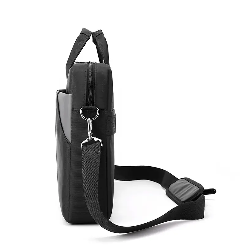 Men's Navy Blue Nylon Business Bag Shoulder Crossbody — feature 29