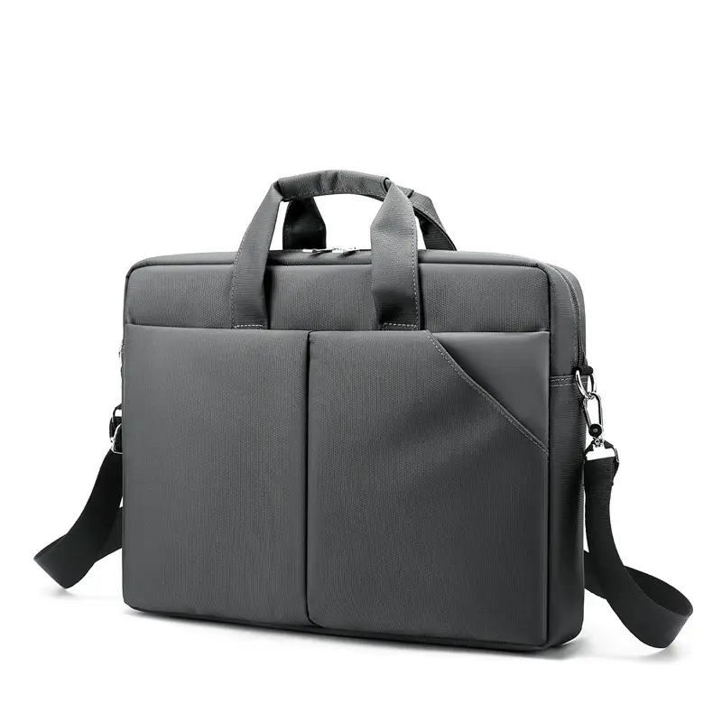 Men's Navy Blue Nylon Business Bag Shoulder Crossbody — feature 36