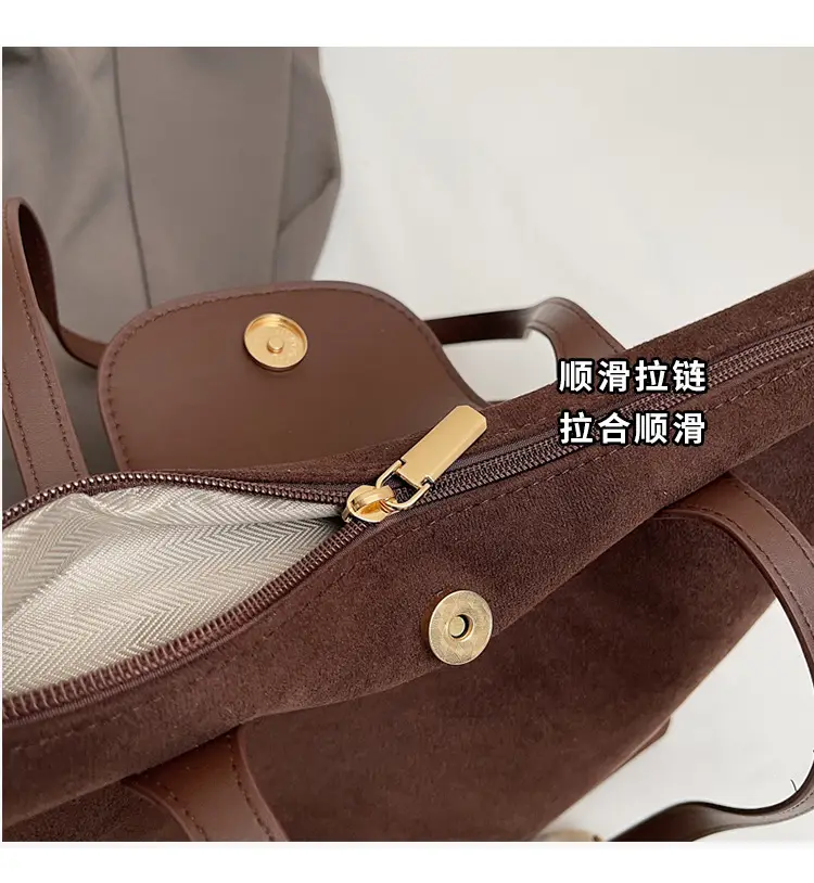 Women's 2025 Casual Shoulder Bag with Flower Charm — feature 6