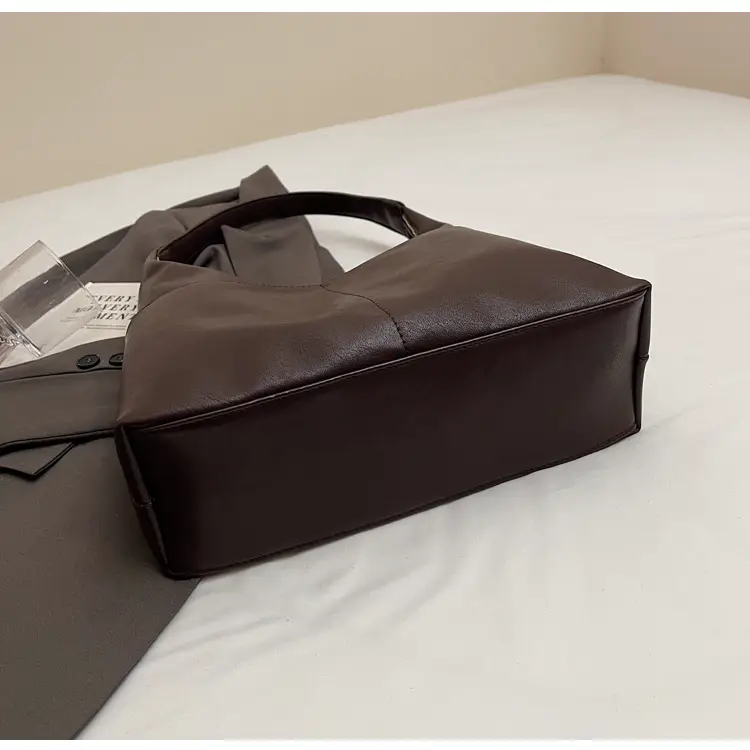 Women Brown Leather Shoulder Bag 2024 Summer — feature 34