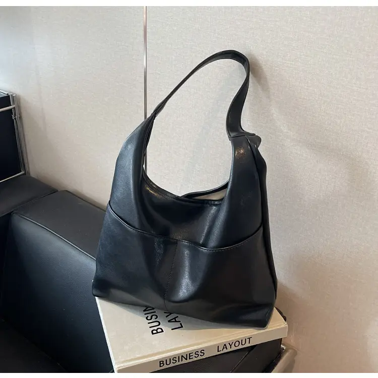 Women Brown Leather Shoulder Bag 2024 Summer — feature 41