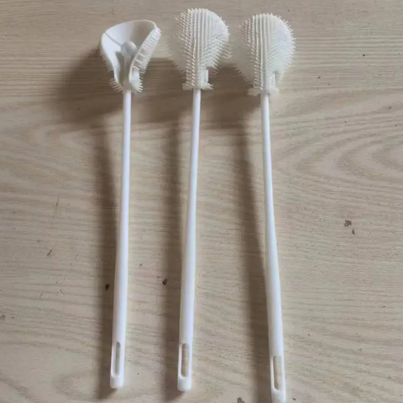 Long-Handled Silicone Cup Washing Brush 90° Bend — feature 12