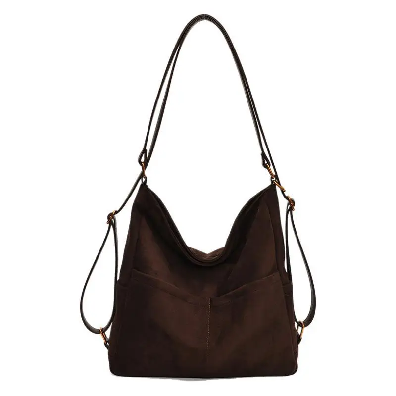 2025 Autumn Shoulder Bag Solid Color Large Capacity - Image 9
