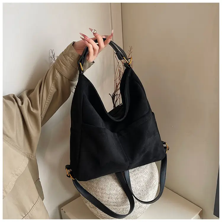 2025 Autumn Shoulder Bag Solid Color Large Capacity — feature 30