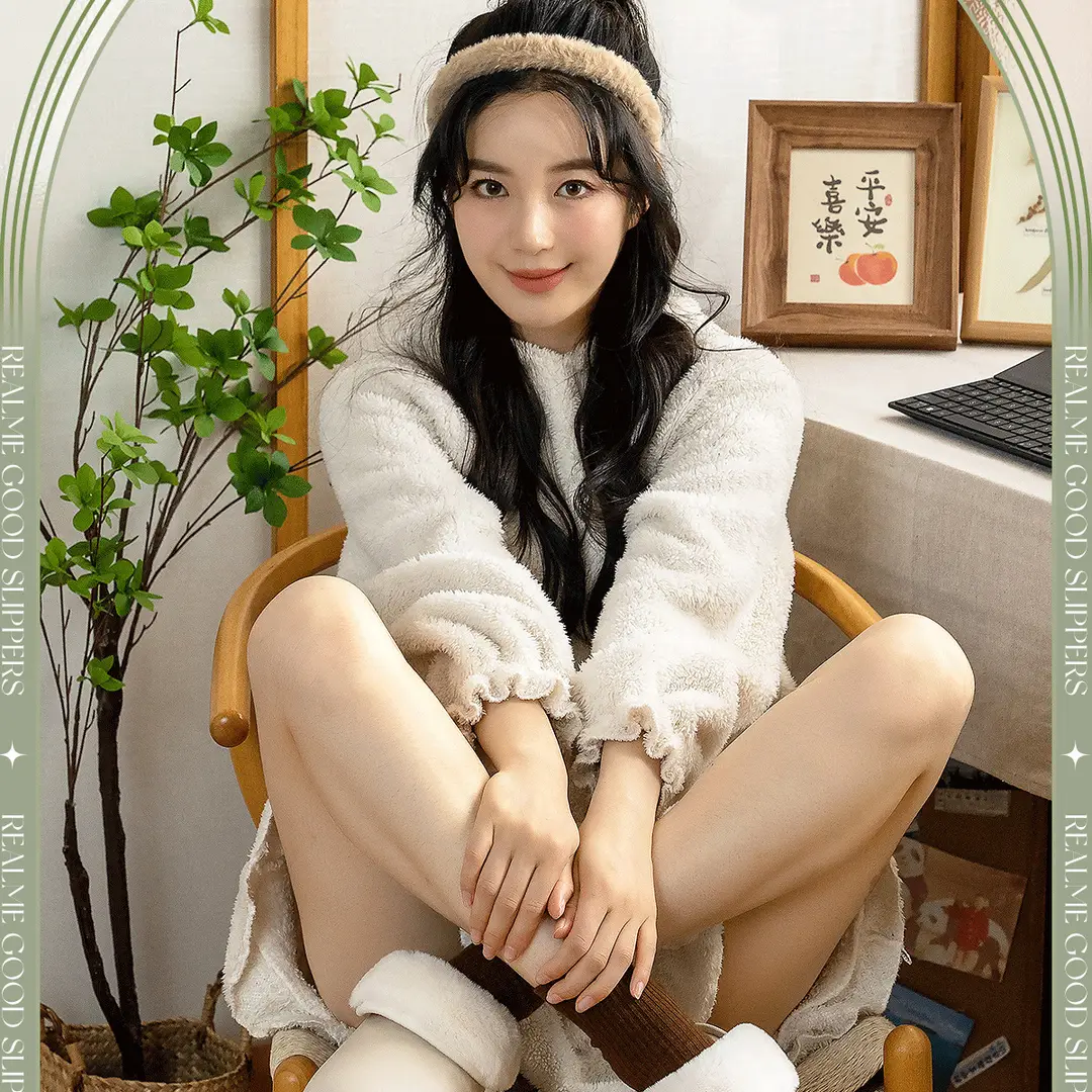 Removable Cotton Slippers for Women in Winter, Warm Outer Wear, Non-Slip, Waterproof, Indoor Home Plush Confinement Cotton Shoes — feature 2
