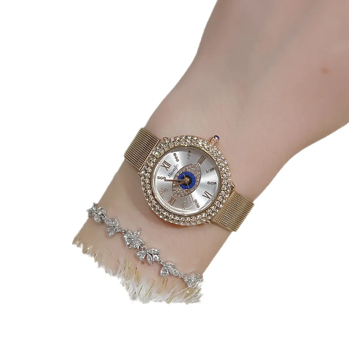 Women's Light Luxury Waterproof Diamond Watch - Image 7