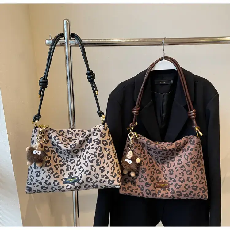 Leopard Tote Bag Women Large Capacity Shoulder Bag 2024 — feature 28