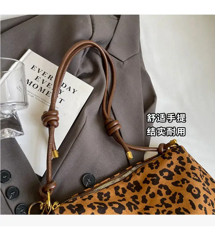 Leopard Tote Bag Women Large Capacity Shoulder Bag 2024 — feature 4