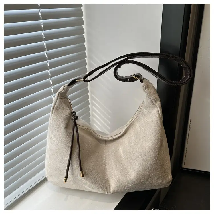Women's 2024 Casual Shoulder Bag Black White Large Capacity — feature 11
