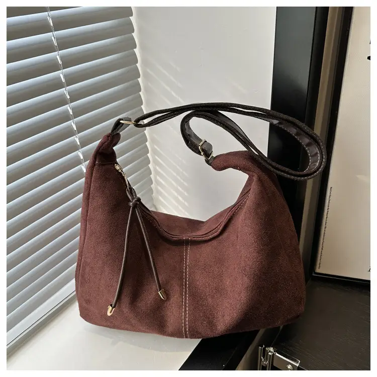 Women's 2024 Casual Shoulder Bag Black White Large Capacity — feature 13