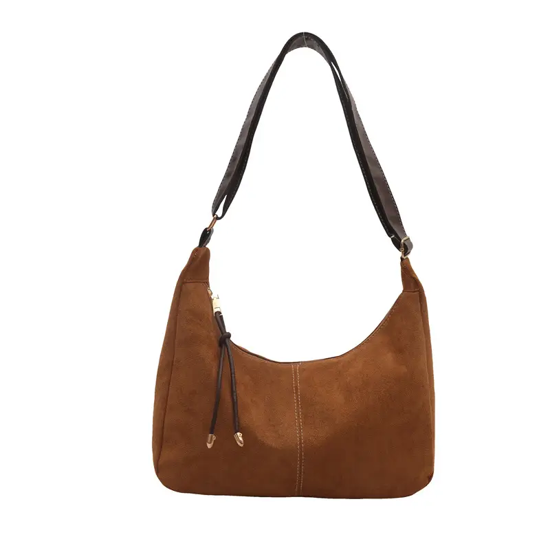Women's 2024 Casual Shoulder Bag Black White Large Capacity - Image 3