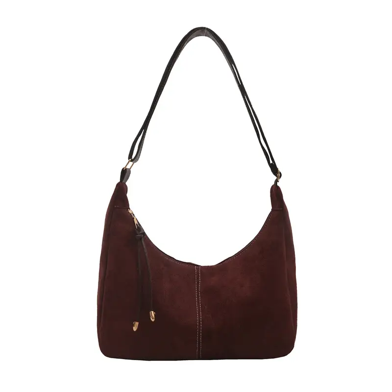 Women's 2024 Casual Shoulder Bag Black White Large Capacity - Image 4
