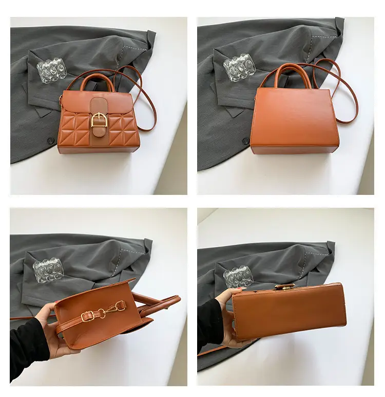 Green Quilted Women's Shoulder Crossbody Bag — feature 10