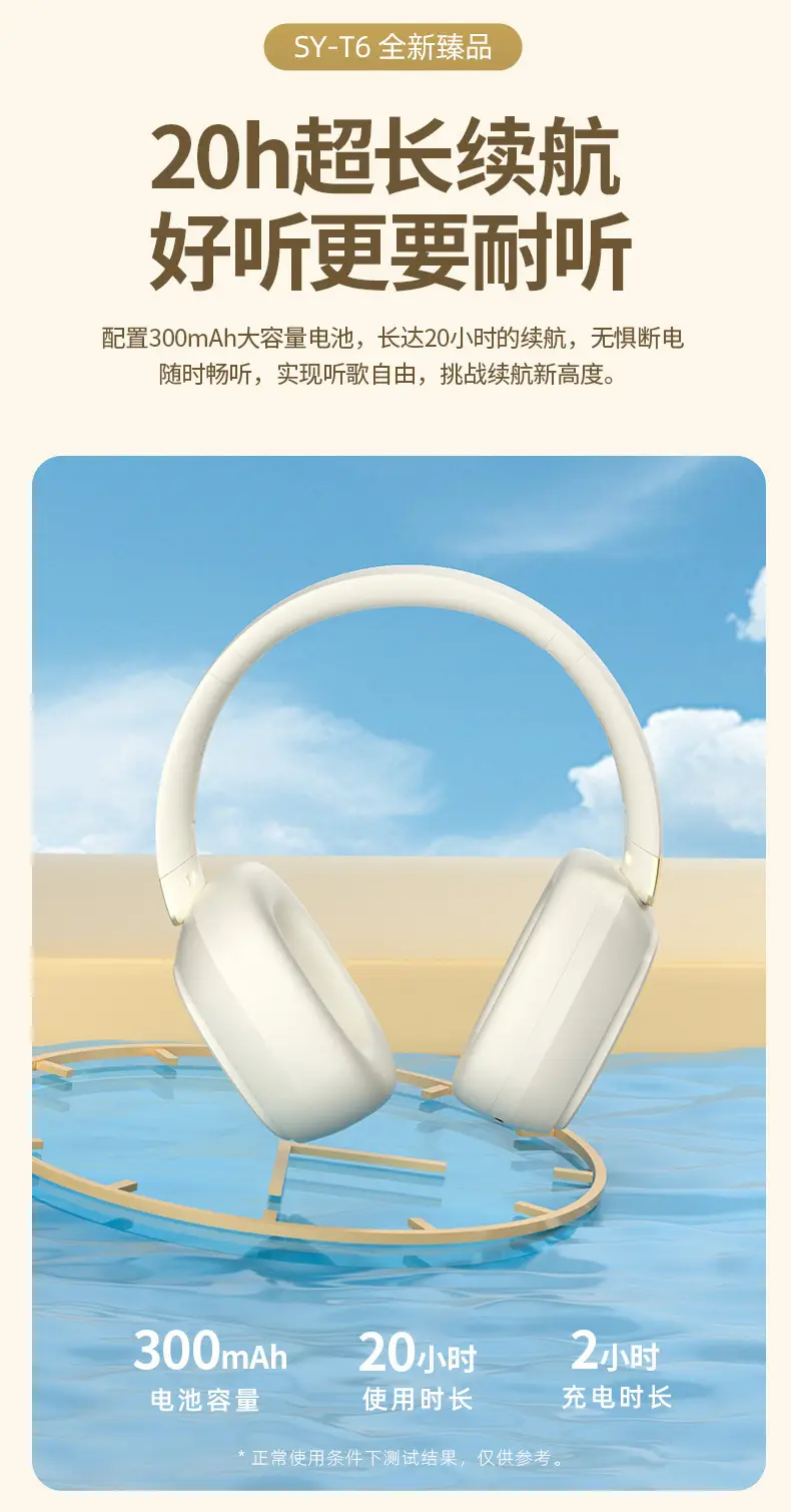 Wireless Bluetooth Headset with Noise Reduction Black — feature 14