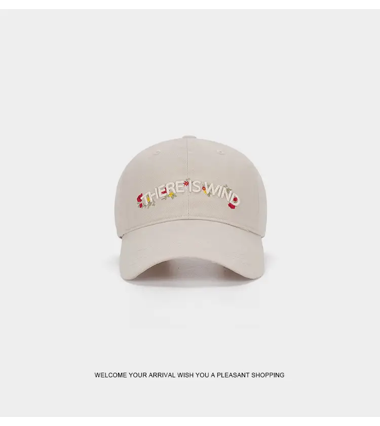 Women's Light Purple Embroidered Baseball Cap — feature 11