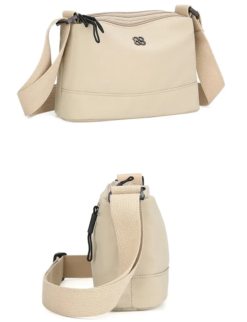 Women's Waterproof Crossbody Bag Black Nylon 2024 — feature 26