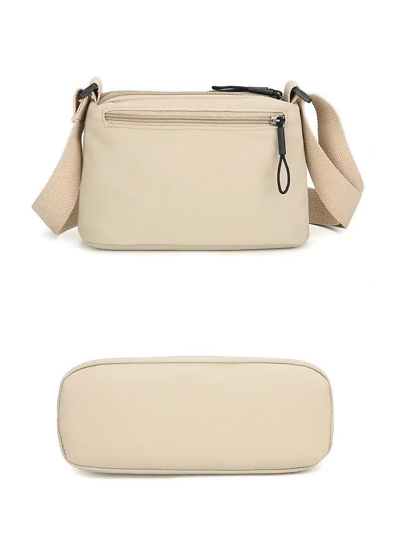 Women's Waterproof Crossbody Bag Black Nylon 2024 — feature 27
