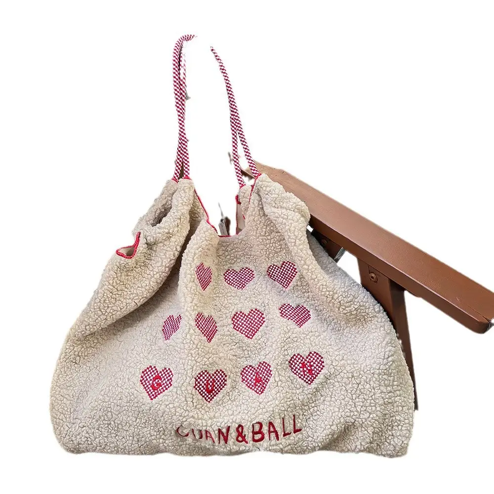 2024 Winter Chain Embroidered Shoulder Bag Black - Image 21