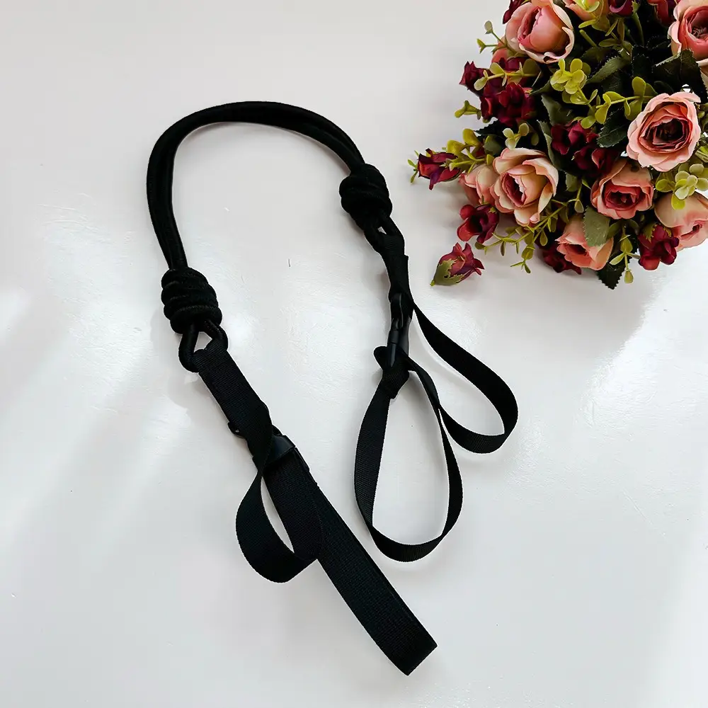 2024 Winter Chain Embroidered Shoulder Bag Black - Image 6