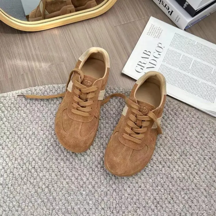 Women's Shoes Foreign Trade Wholesale Autumn Fashion Thick-Soled Lightweight Breathable Casual Shoes Outdoor Trendy Korean Style Sneakers for Women - Image 6