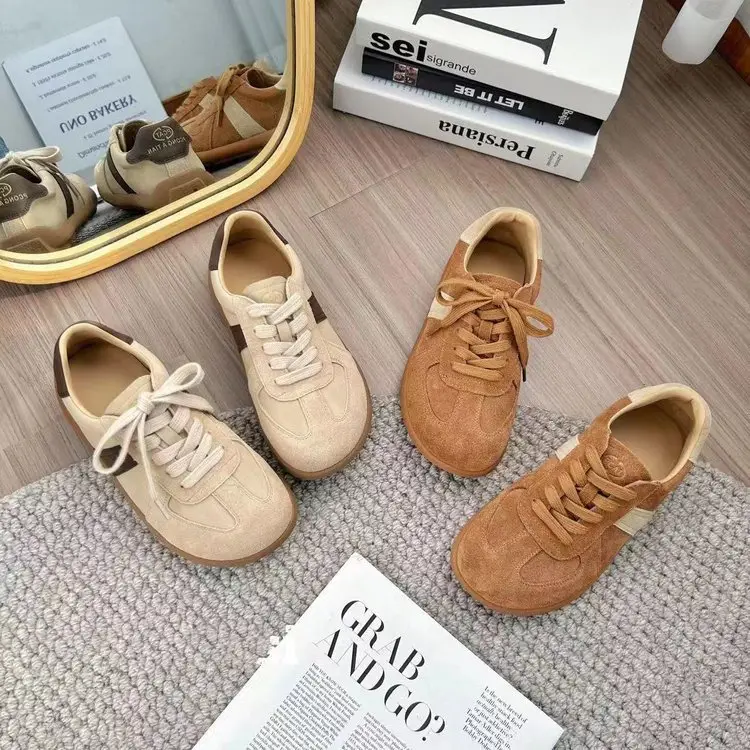 Women's Shoes Foreign Trade Wholesale Autumn Fashion Thick-Soled Lightweight Breathable Casual Shoes Outdoor Trendy Korean Style Sneakers for Women — feature 22