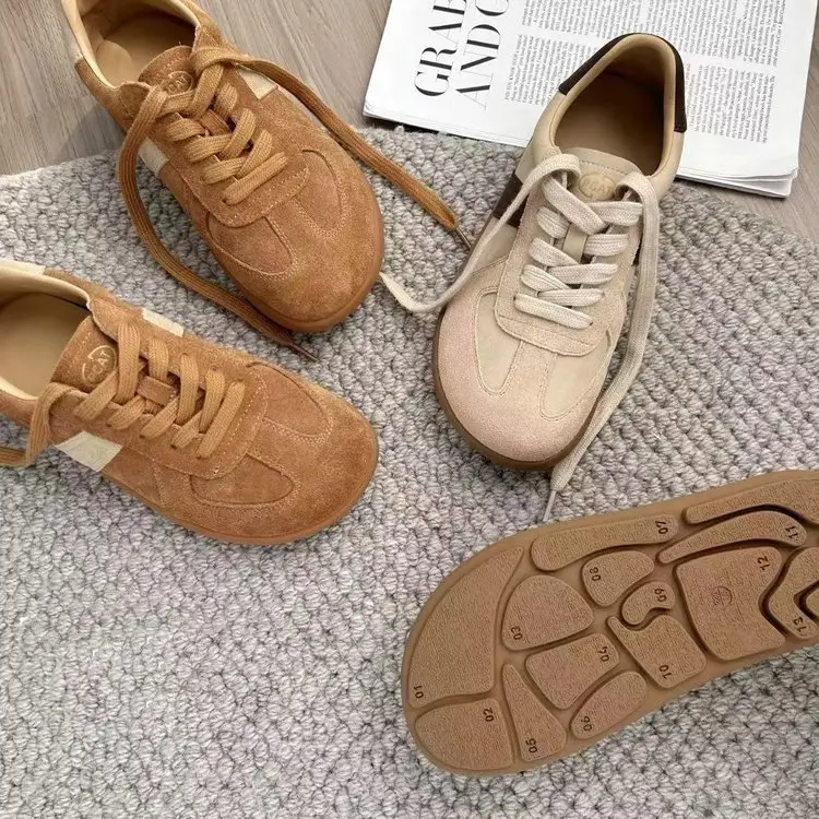 Women's Shoes Foreign Trade Wholesale Autumn Fashion Thick-Soled Lightweight Breathable Casual Shoes Outdoor Trendy Korean Style Sneakers for Women — feature 25