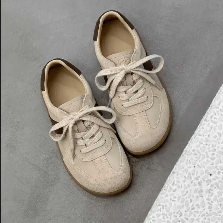 Women's Shoes Foreign Trade Wholesale Autumn Fashion Thick-Soled Lightweight Breathable Casual Shoes Outdoor Trendy Korean Style Sneakers for Women - Image 2