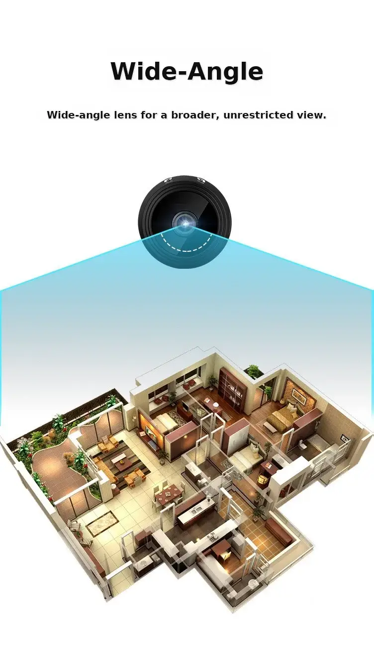 Wireless A9 Night Vision Camera 360 View — feature 3