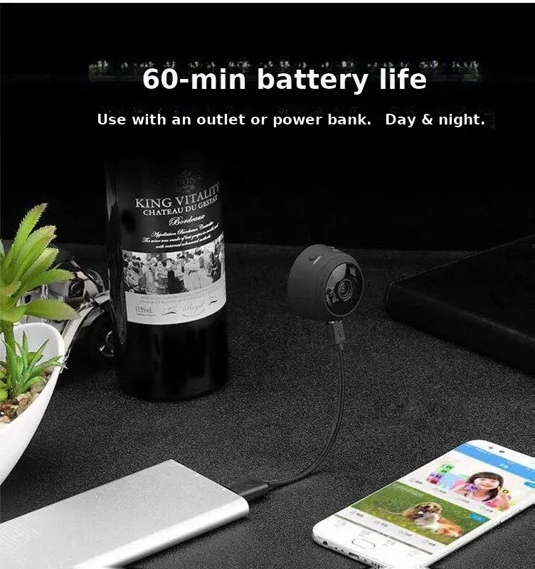 Wireless A9 Night Vision Camera 360 View — feature 4
