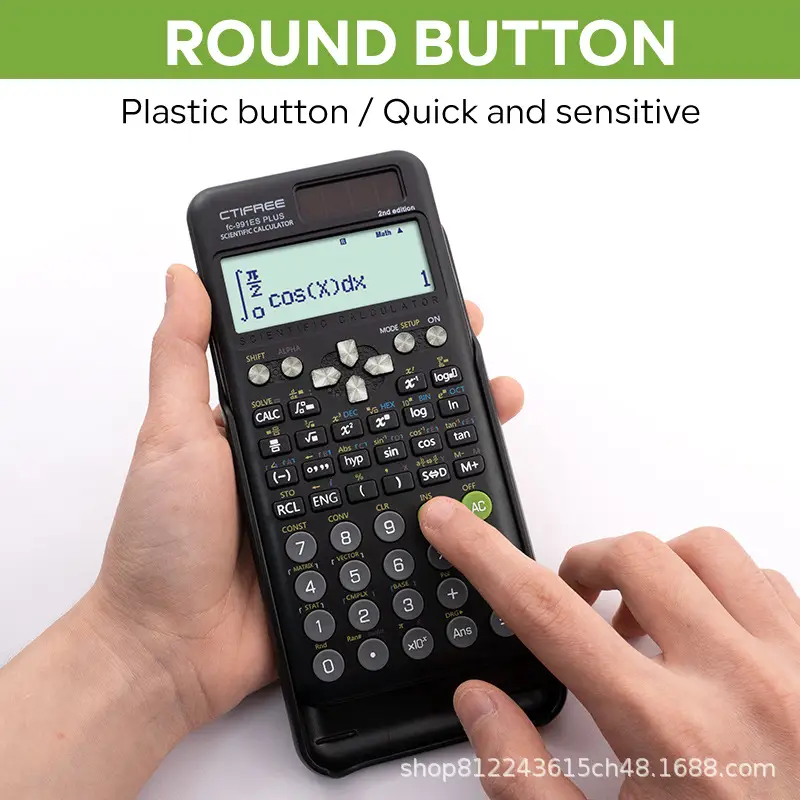 Cross-border fx991esplus2nd Scientific Calculator with Protective Cover - Image 6