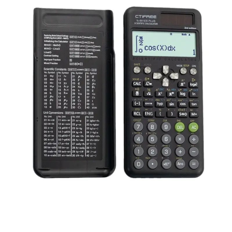 Cross-border fx991esplus2nd Scientific Calculator with Protective Cover - Image 9