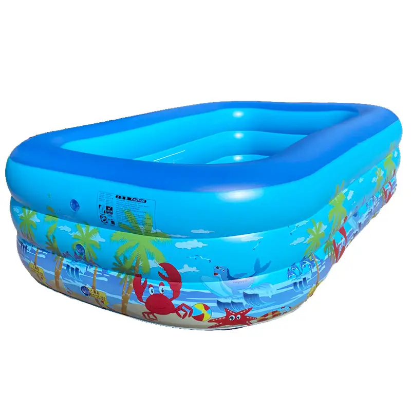 Inflatable Swimming Pool Thickened Printed Baby Pool Children's Water Play Toys for Adults Outdoor Foldable Cross-border