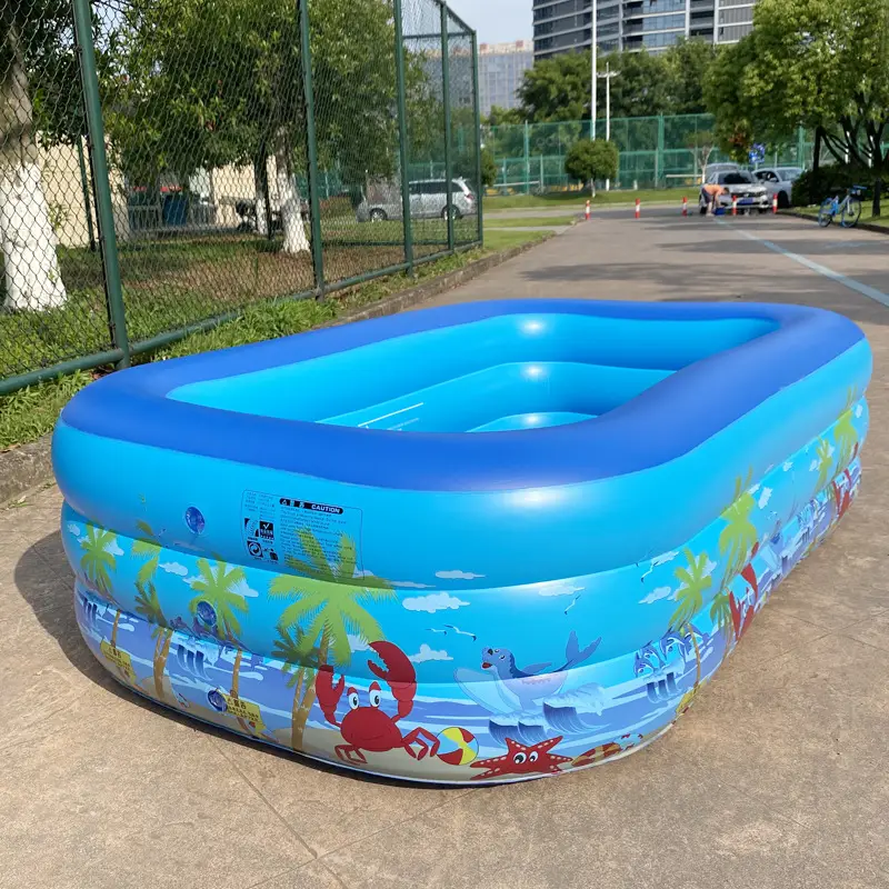 Inflatable Swimming Pool Thickened Printed Baby Pool Children's Water Play Toys for Adults Outdoor Foldable Cross-border — feature 6