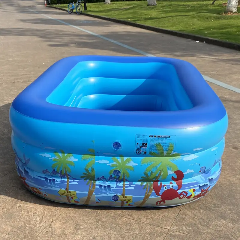 Inflatable Swimming Pool Thickened Printed Baby Pool Children's Water Play Toys for Adults Outdoor Foldable Cross-border — feature 8